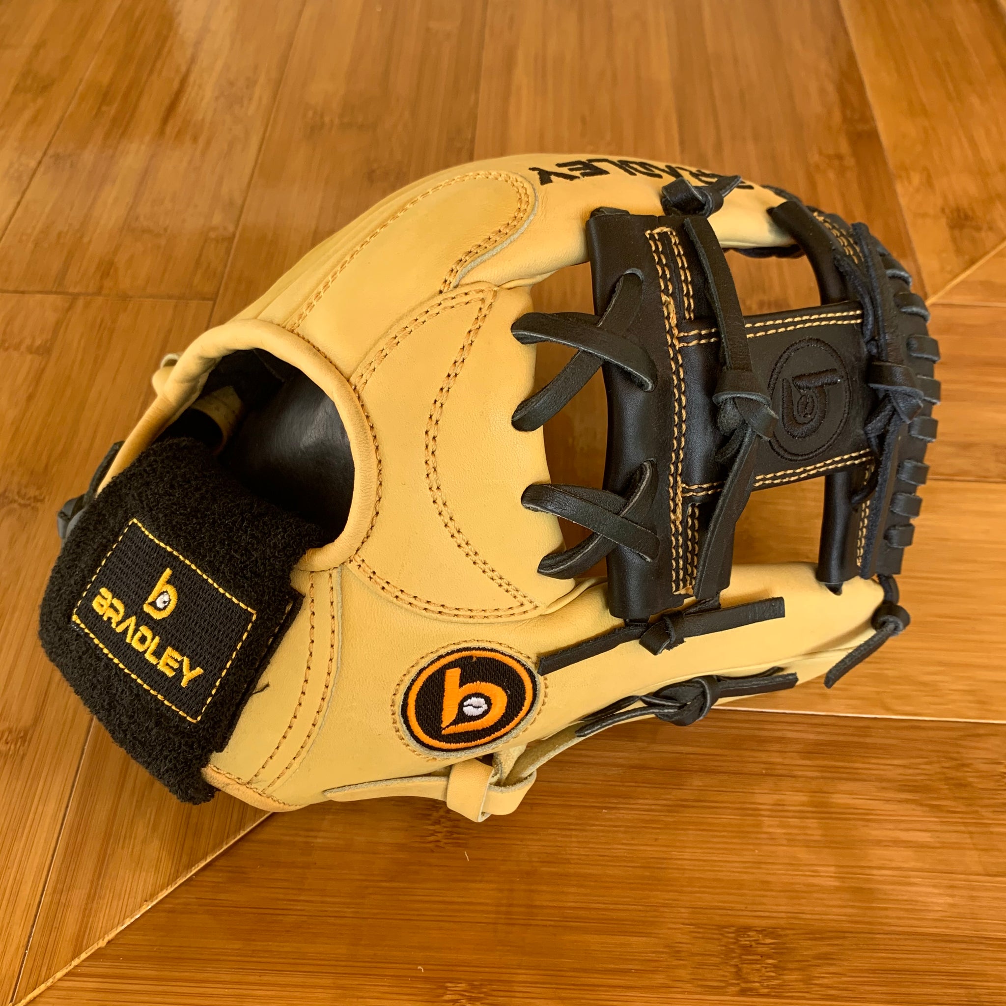 baseball glove velcro wrist strap