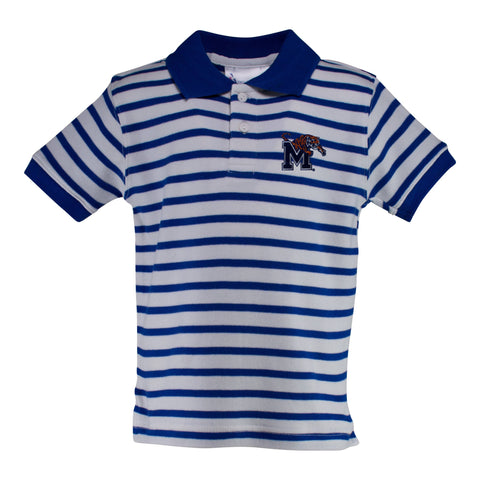 Two Feet Ahead – Toddler Stripe Golf Shirt