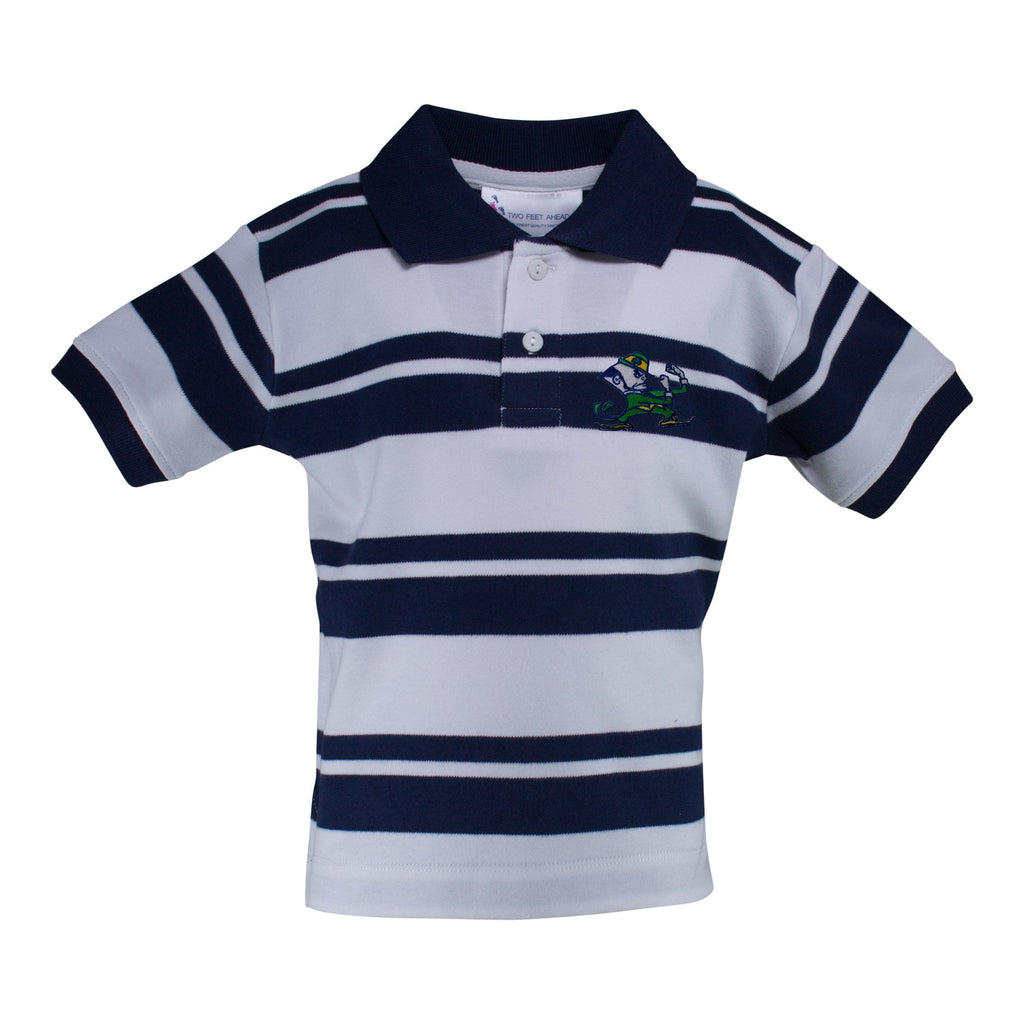 Notre Dame Rugby Golf Shirt – Two Feet Ahead