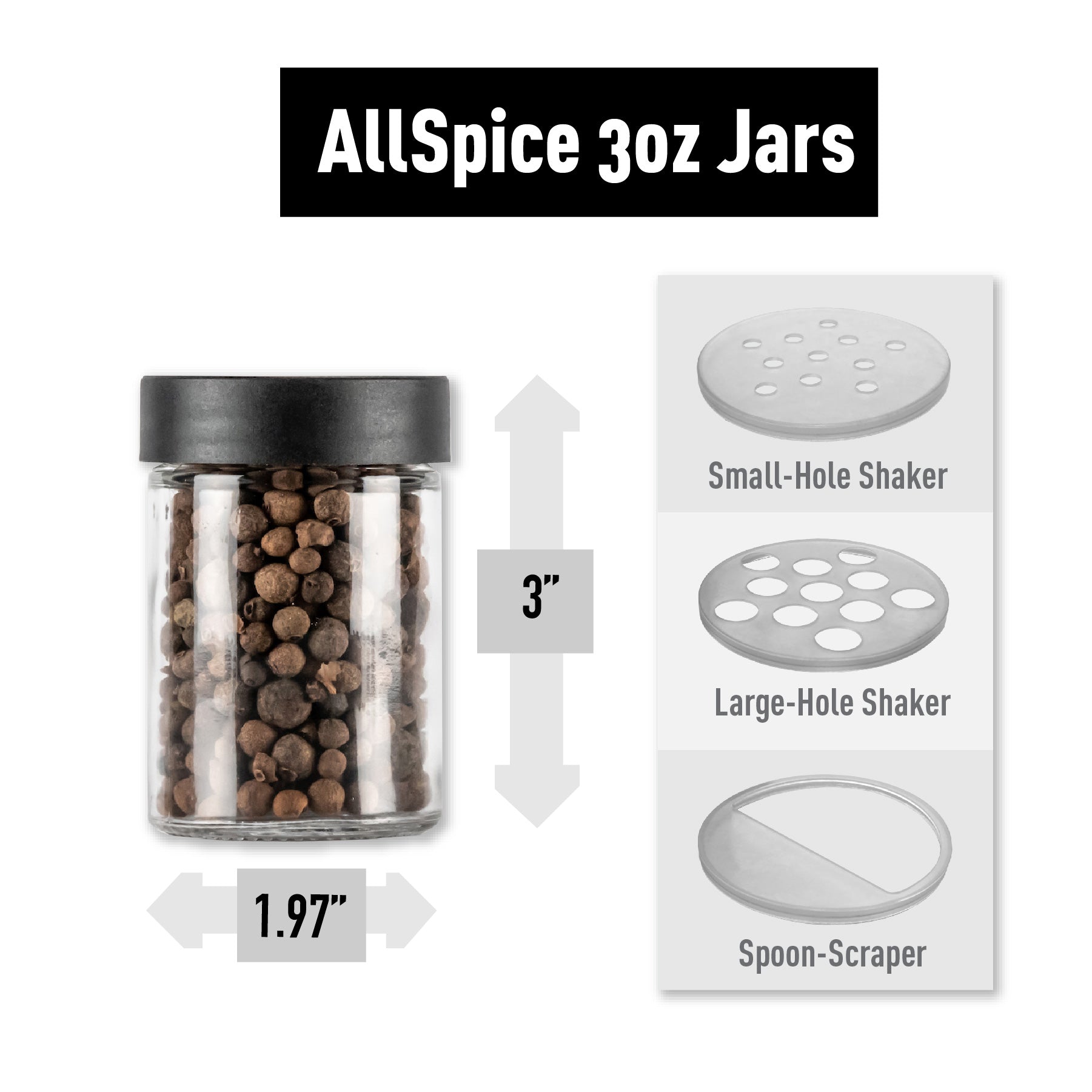 3 oz spice jars