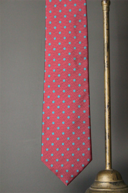 Woven Large Polka Dot Tie – MillersOath