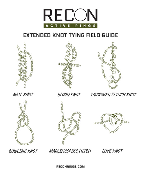 Your Field Guide to Knot Tying - RECON Rings