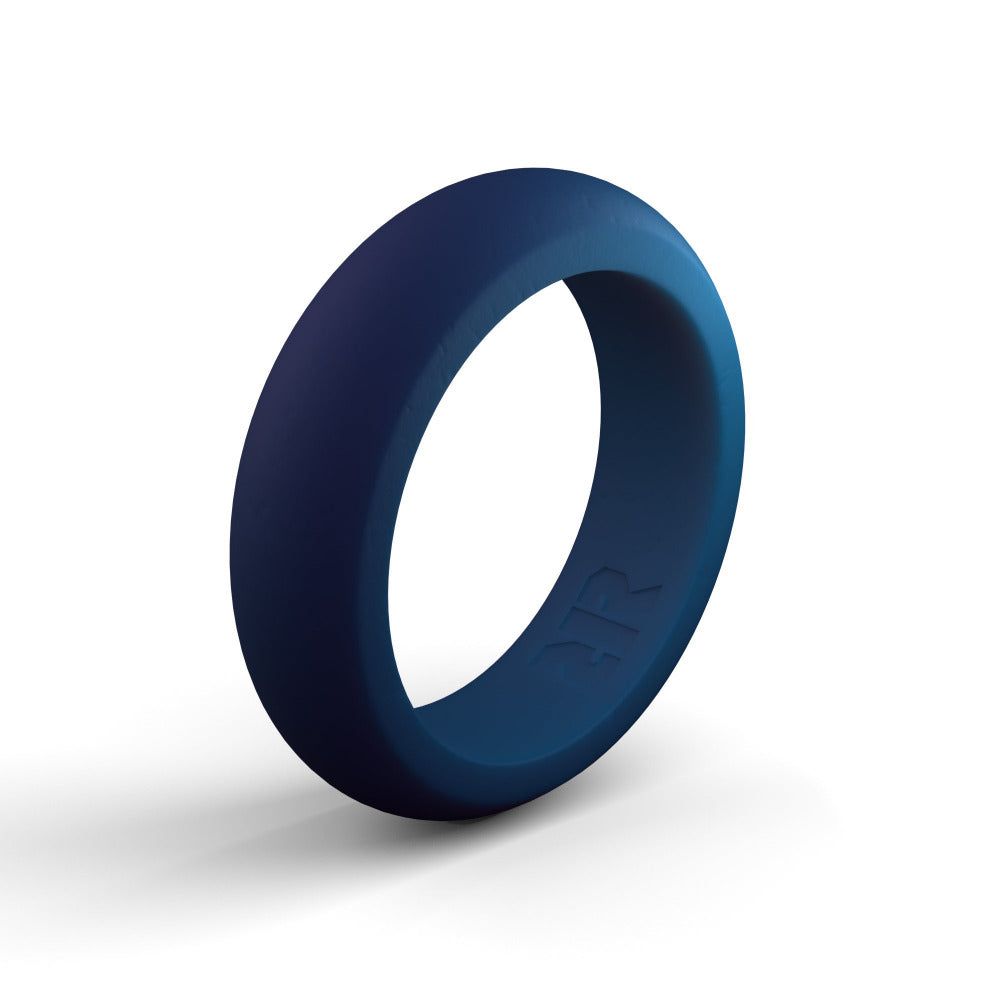 Men's Blue Silicone Ring - RECON Rings