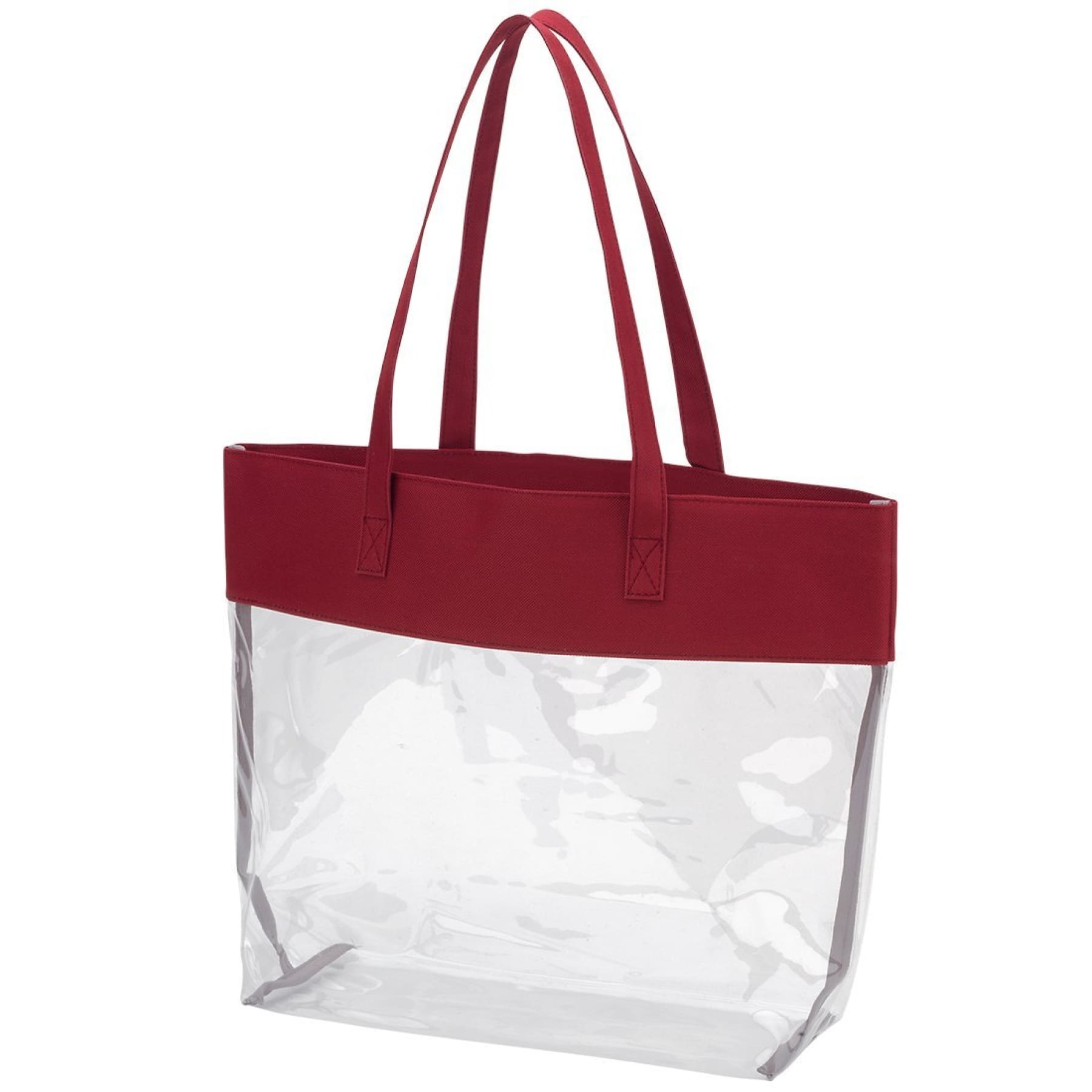 CLEAR TOTE BAG MONOGRAM EDITION - PINK