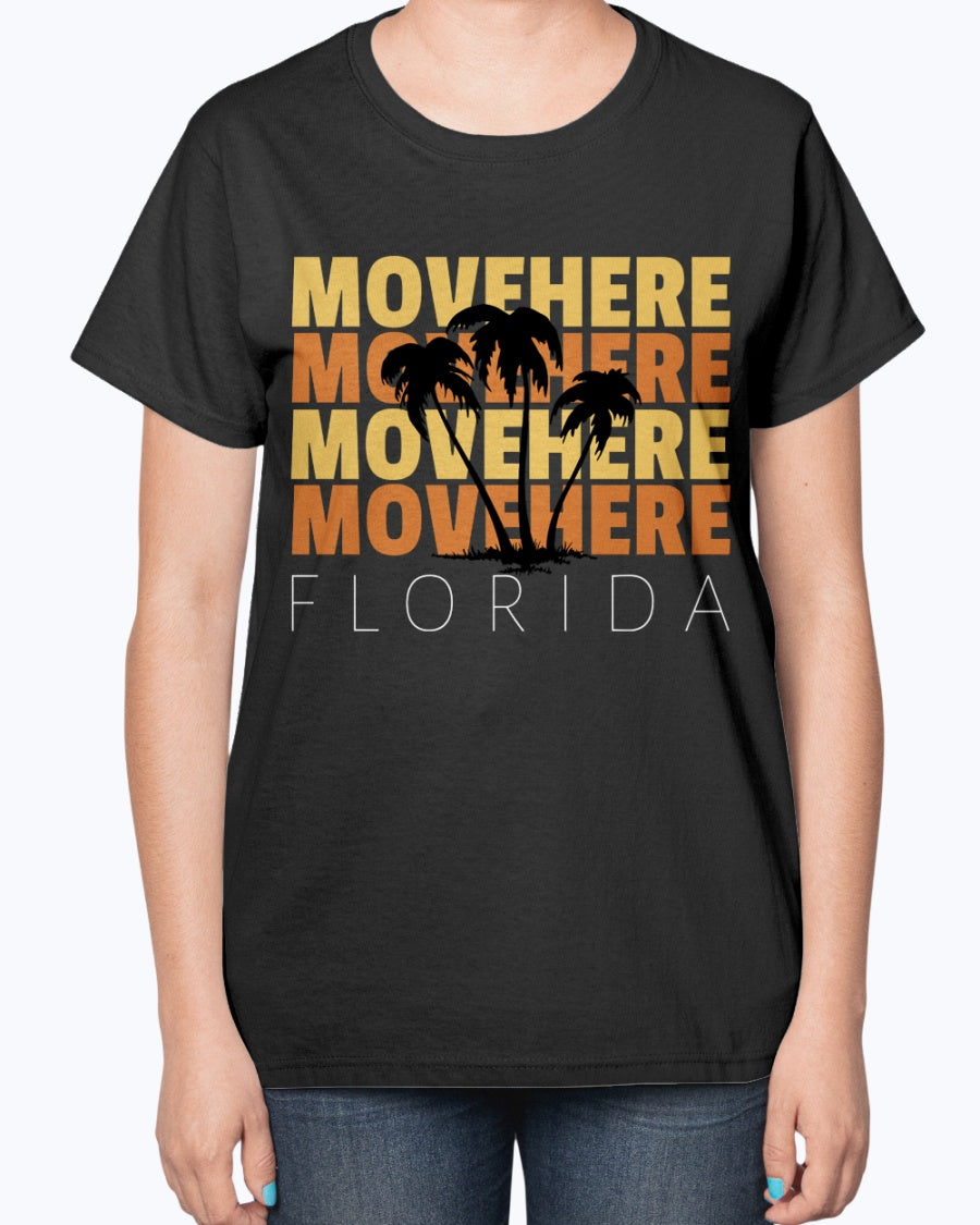 Move Here Florida Shirt & Mug | Funny Florida Migration Tee