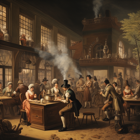 coffee house of 1770's
