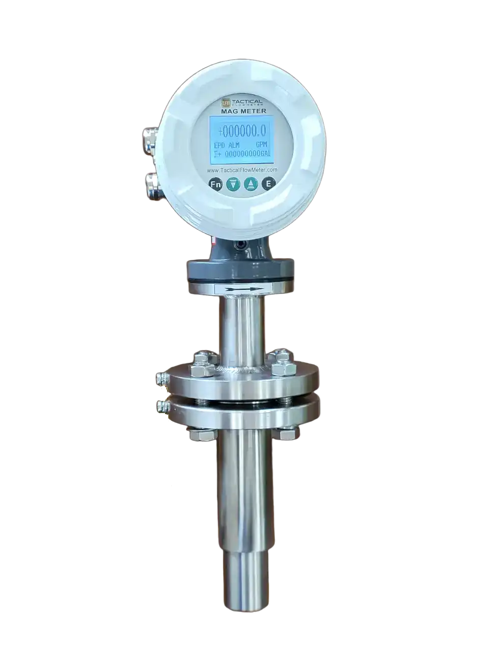 Insertion Magnetic Flow Meter <br>for Liquid Flow <br>6" and up <br>+/- 1.0%