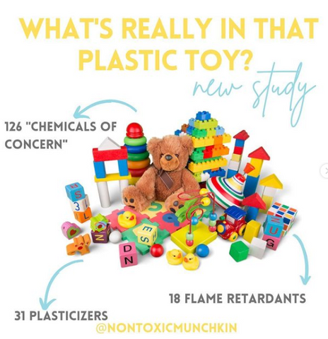Choose wooden toy from Father's Factory over plastic toys for non toxic for your littles.