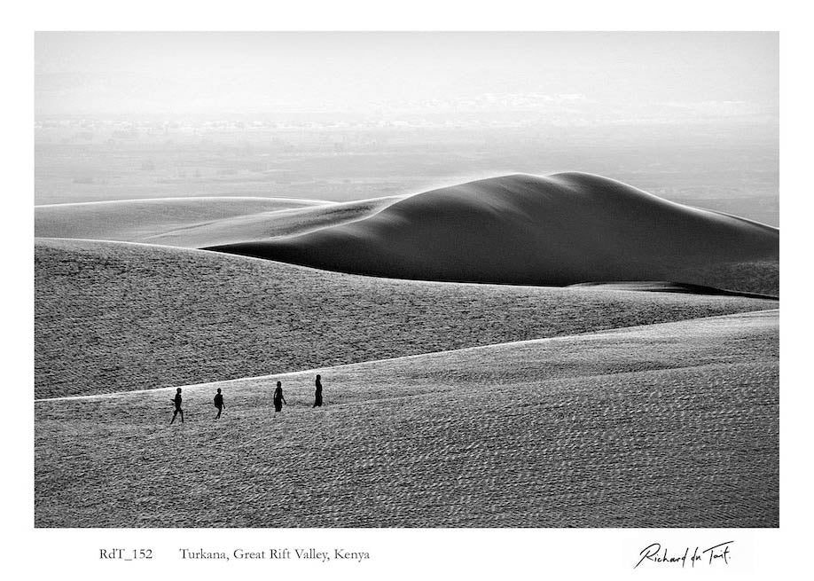 Richard DuToit, fine art nature photography of sand dunes in the Great Rift Valley of Kenya. Richard DuToit photography and artwork is available at Sarza store home goods, wall art and furniture store