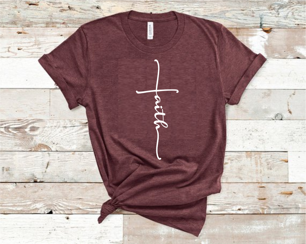 Faith Cross T-Shirt – Hometownshirts