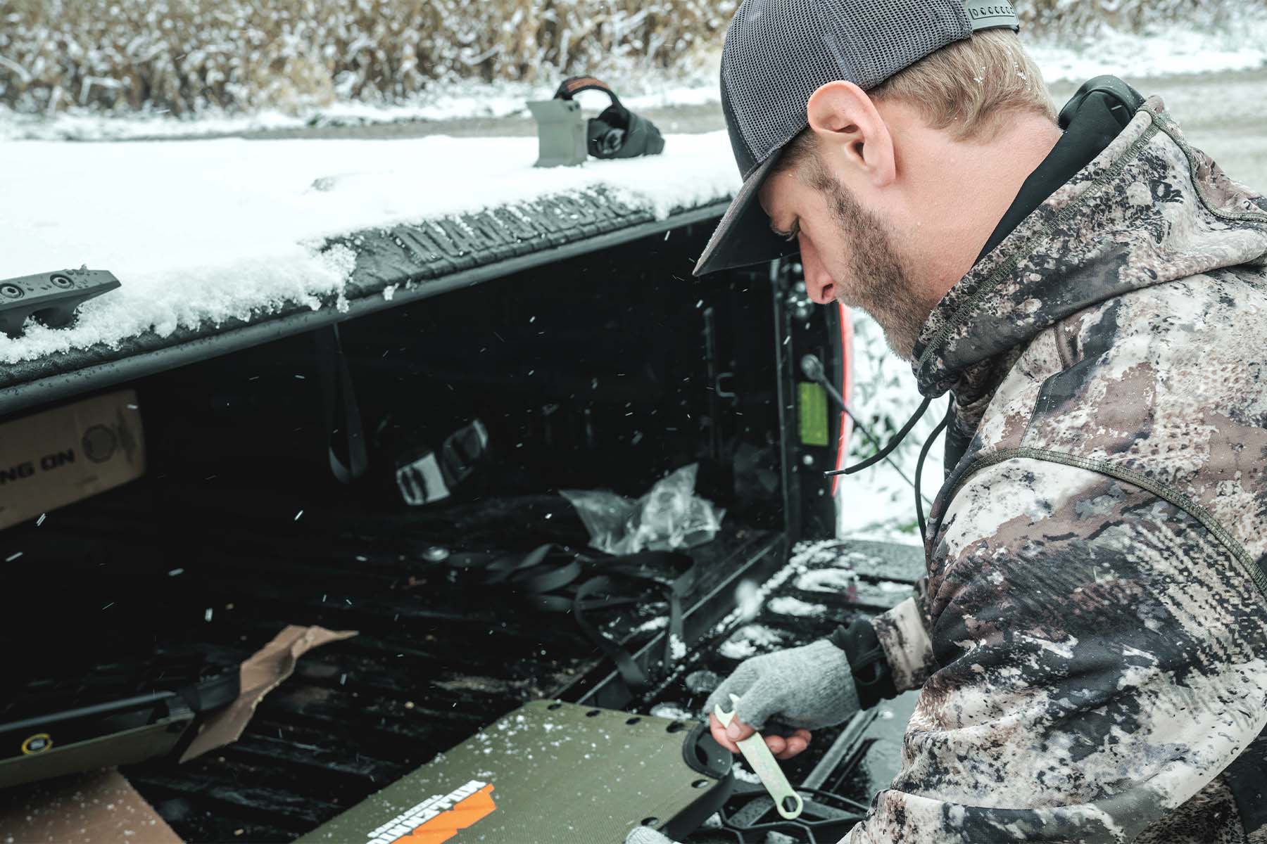 wind and whitetail deer hunting