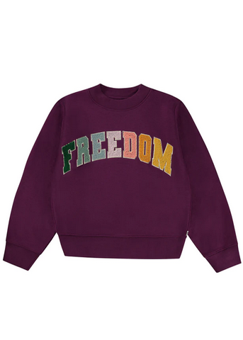 marge purple shadow sweatshirt