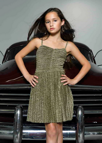 Beautiful sparkly dress for easter for tweens