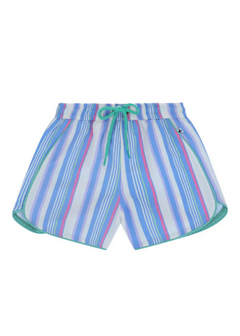 Children's clothing for camps blue shorts