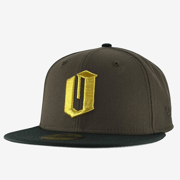 Fitted Cap - New Era Oakland O Official 59FIFTY, Gold & Black – Oaklandish