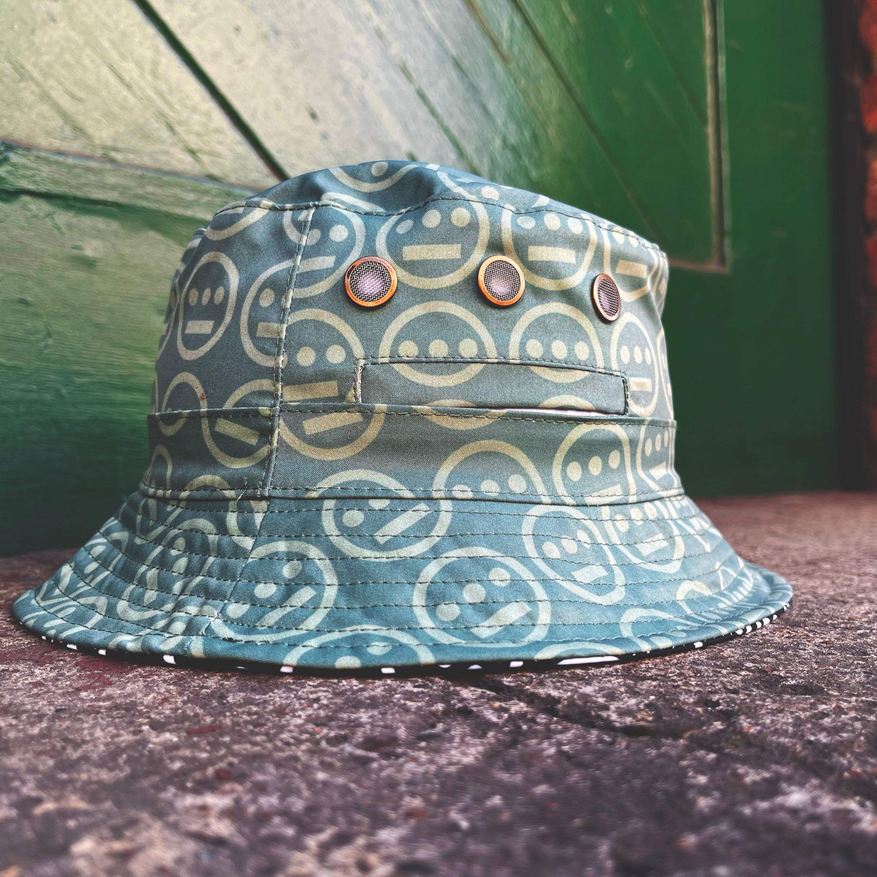 Hiero Logo Reversible Bucket Hat