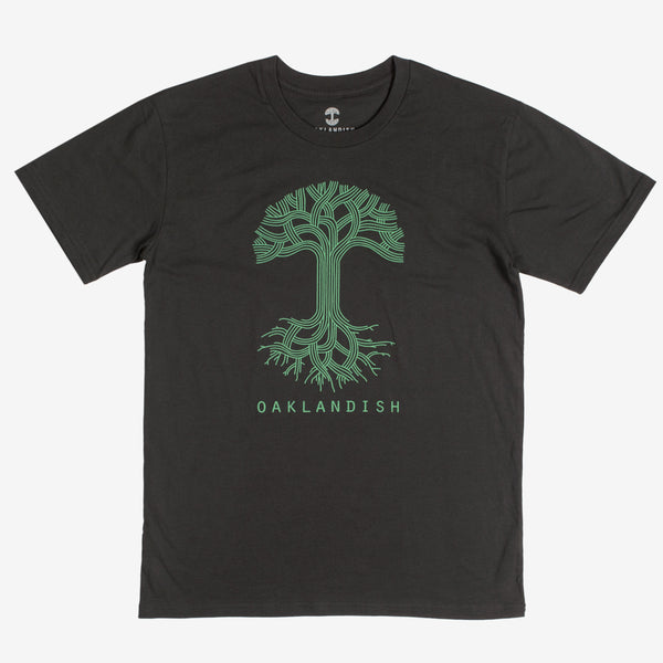 Men's Oaklandish White Oakland Forever Thunderschool T-Shirt