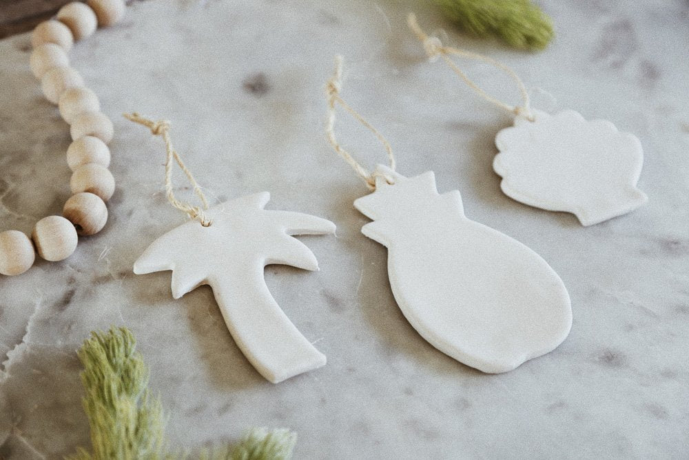 Billabong: DIY Clay Coastal Christmas Ornaments