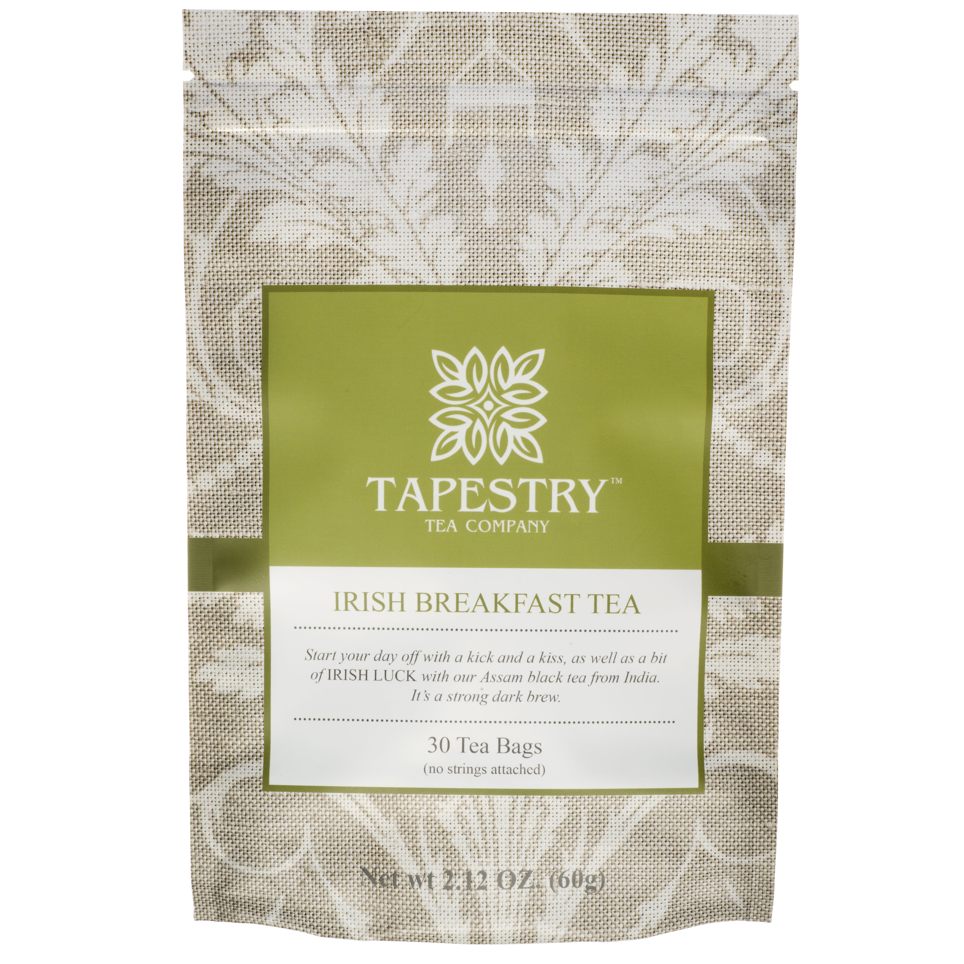 Irish Breakfast Tea Finest 100 Assam Black Tea Tapestry Tea Company