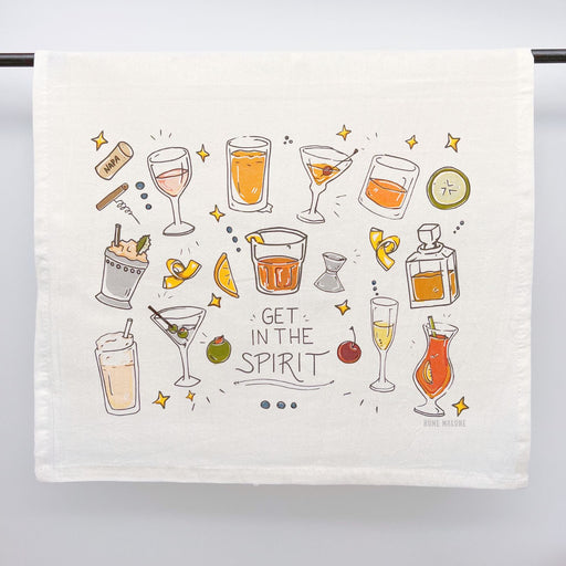 Peaches Geometry Kitchen Tea Towel – Harlow Lifestyle and Gift