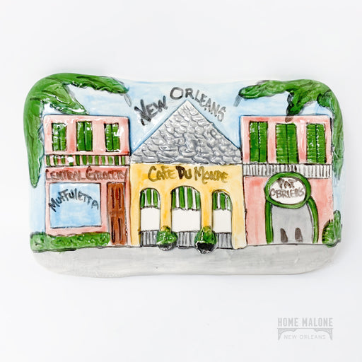 Beach Permanent Vinyl Sticker • Cafe Du Monde New Orleans