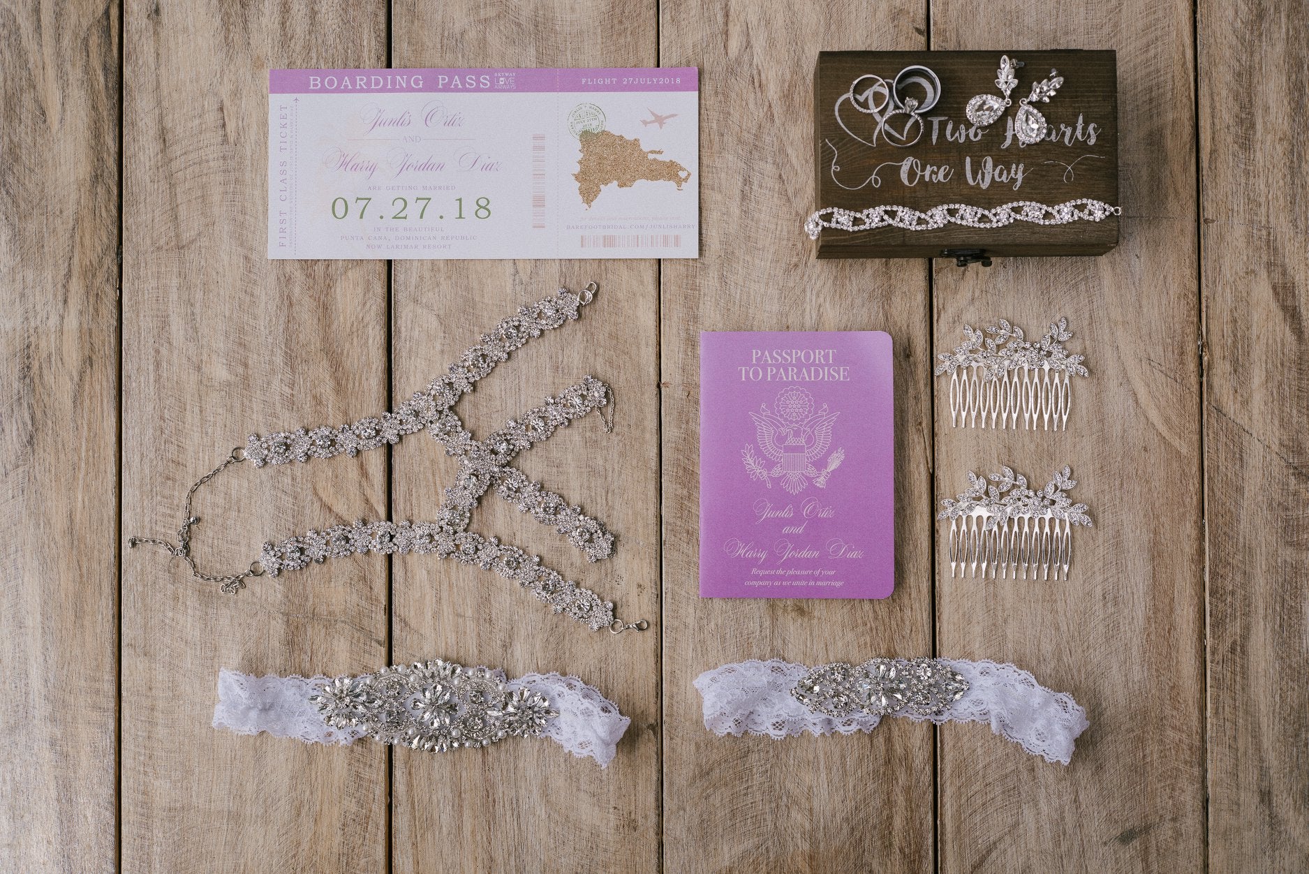 Passport Destination Wedding Invitations