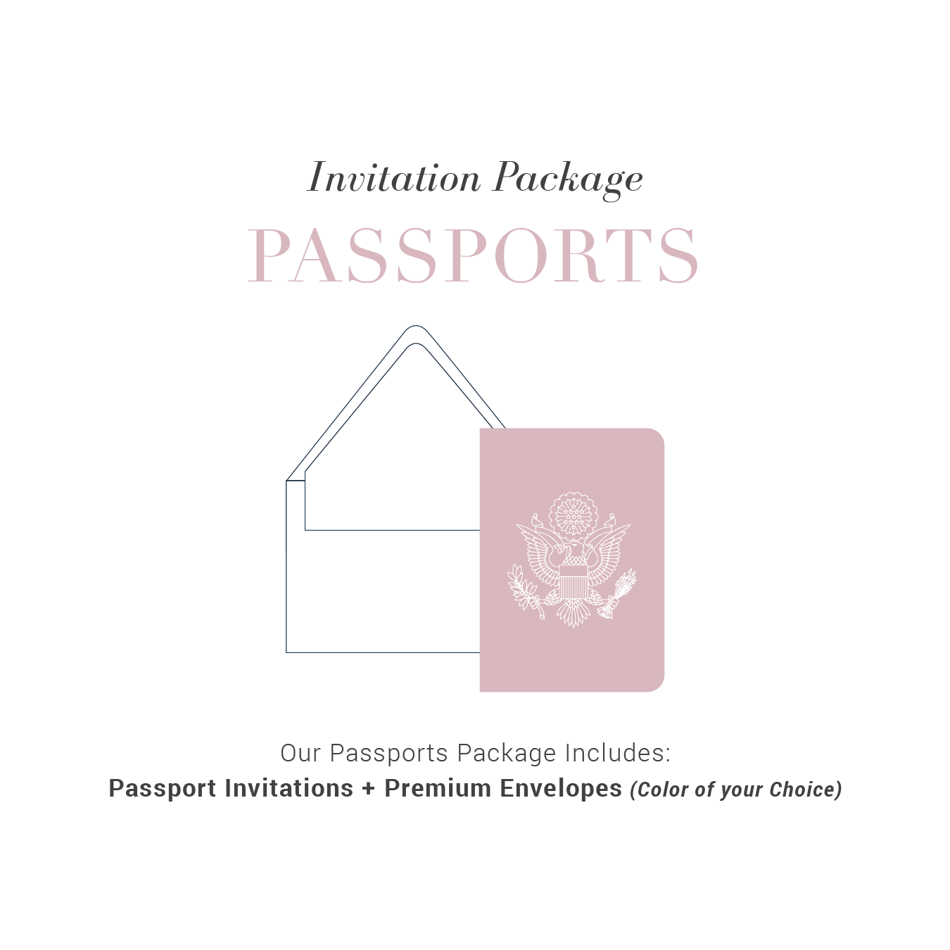 Passports Wedding Packagen N N N Papertales Custom 9629