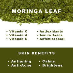 Moringa Leaf Skin Benefits