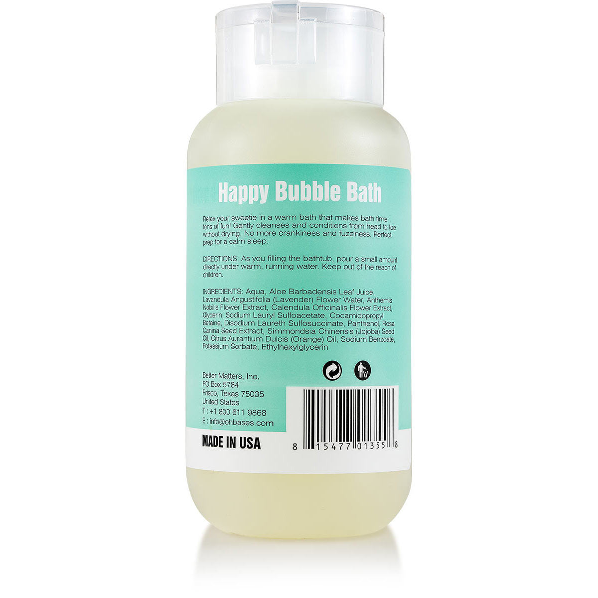 natural bubble bath