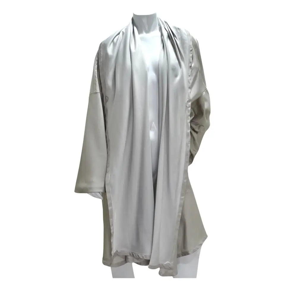image of 1980s Avant Garde Asymmetric Silk Jacket