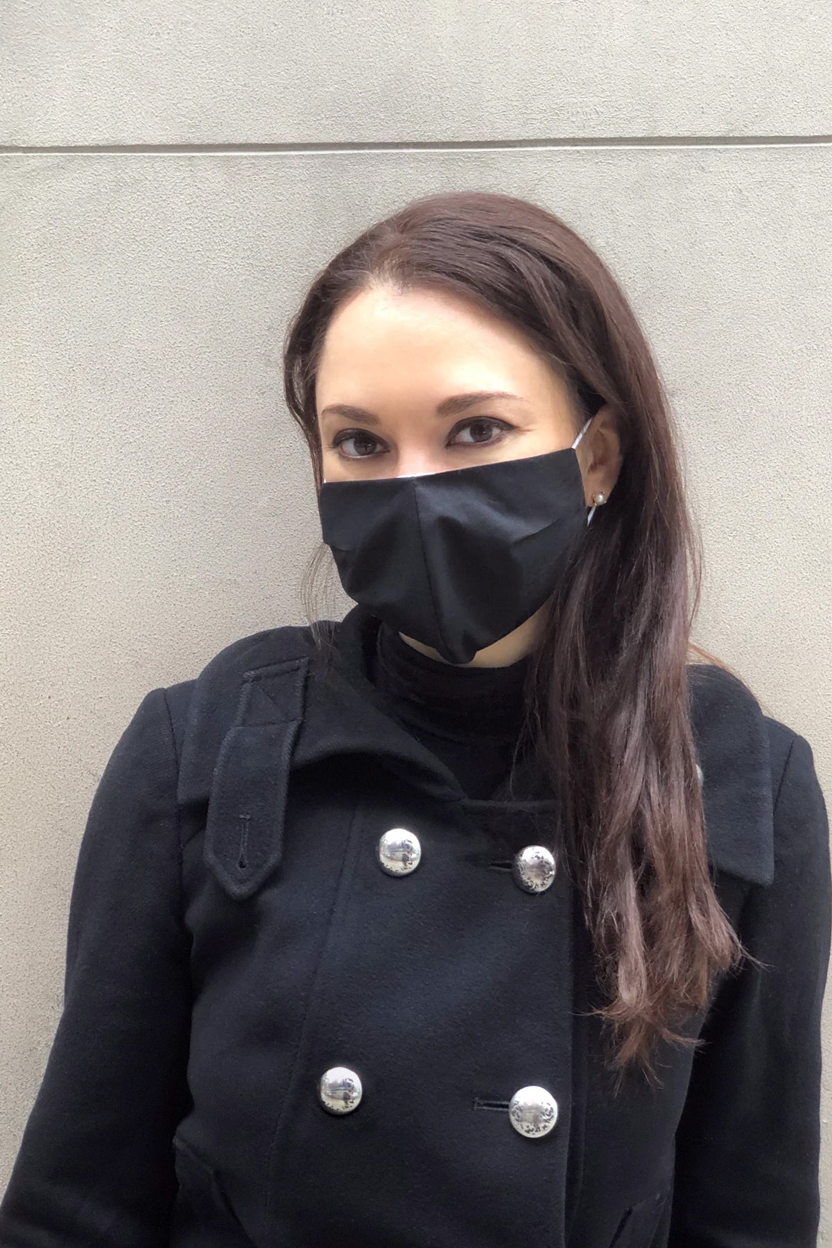 Non-medical Grade Face Mask - Black Disposable Filter | Nora Gardner