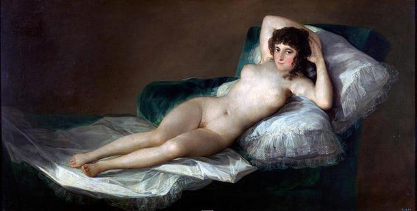 the nude maja by Goya