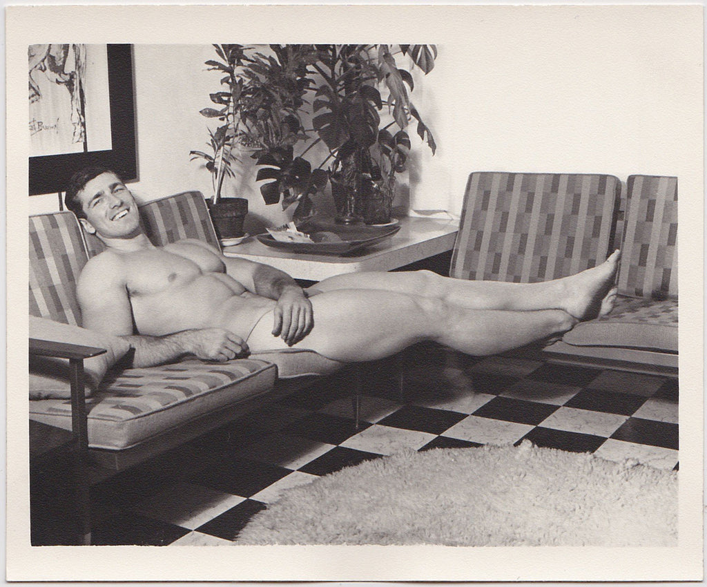 Kris Studio Male Nude: Bob Kolinsky Reclining