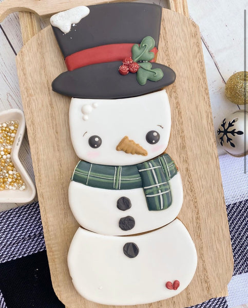 Build a Snowman Set - 4 Cookie Cutters - KaleidaCuts