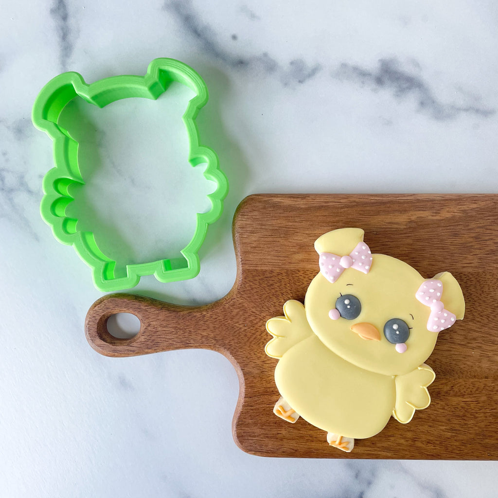 Girly Chick Cookie Cutter Kaleidacuts 