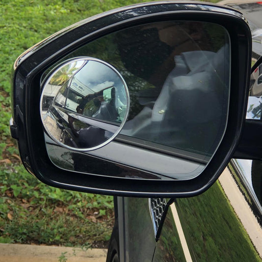 Fortpro 4 x 5 1/2 Stick-On Blind Spot Convex Mirror