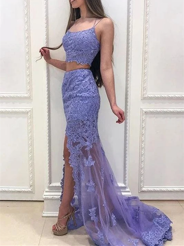 2 pieces dress evening dress