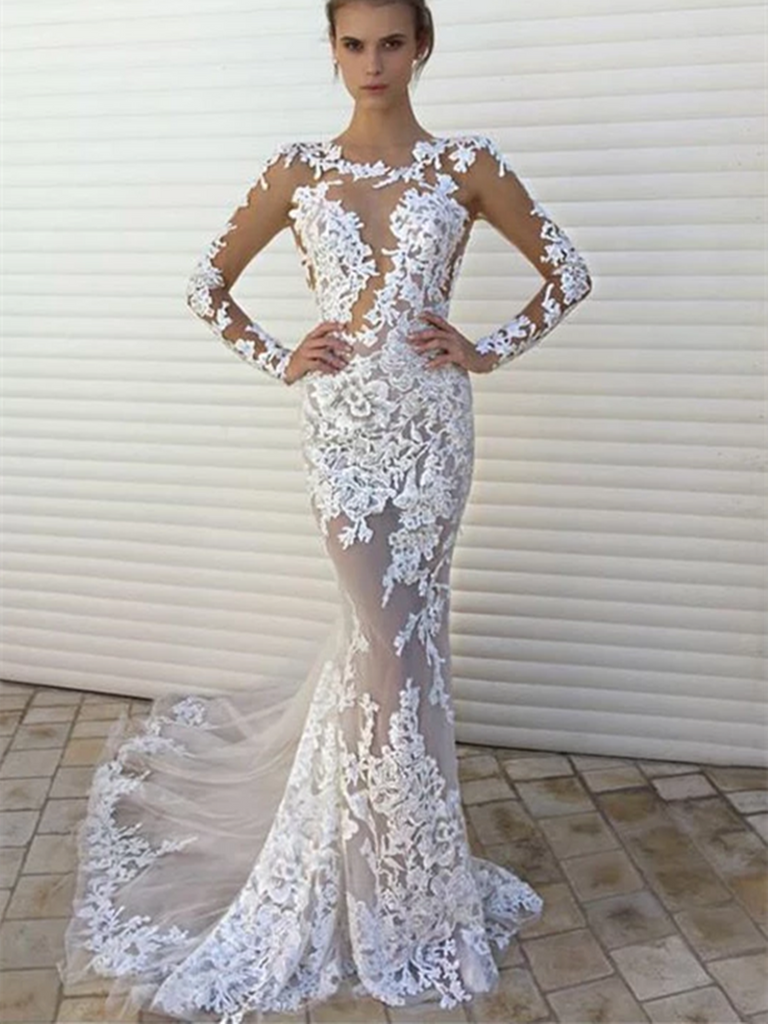 sexy-white-lace-mermaid-see-through-long-sleeves-wedding-dress-prom-dr-morievent