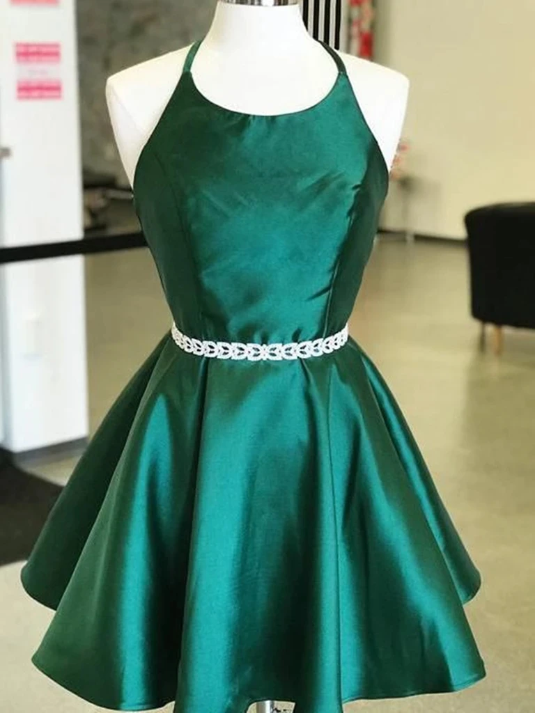 emerald green evening dresses