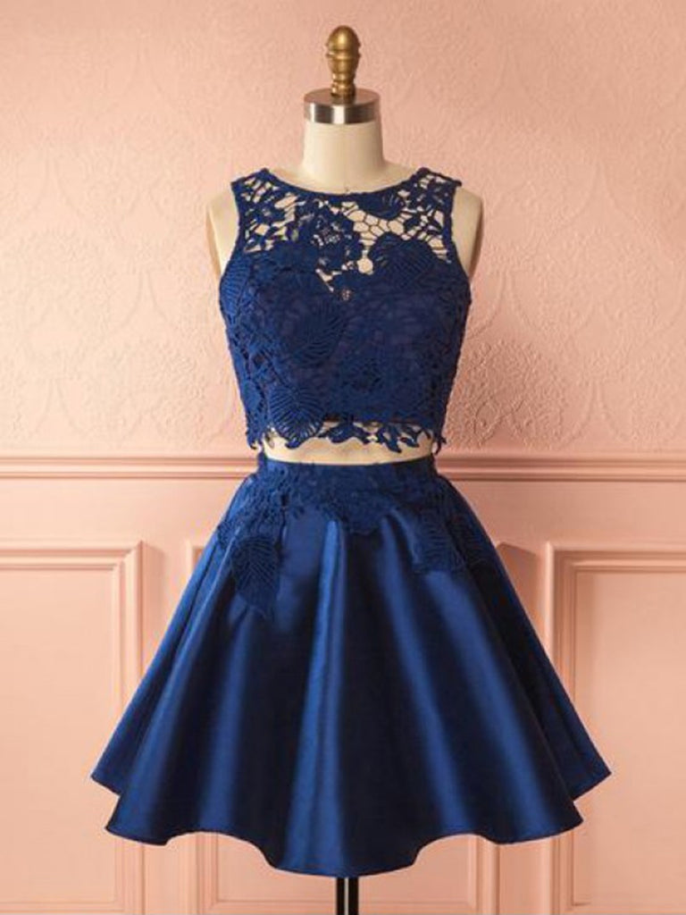 dark blue homecoming dresses