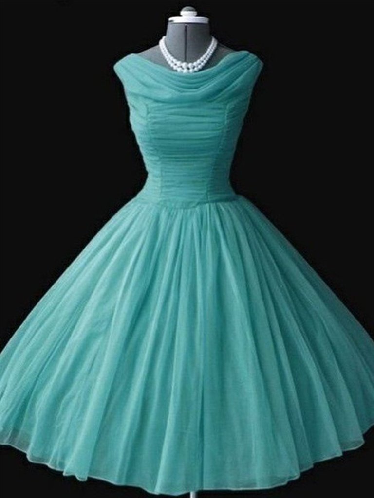 turquoise homecoming dress