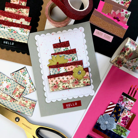 How to use washi tape on your scrapbooking layouts - Uniquely Creative