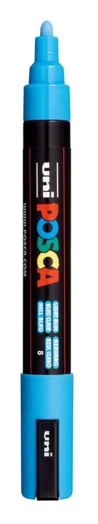 Posca Marker/ Medium PC-5M Light Blue