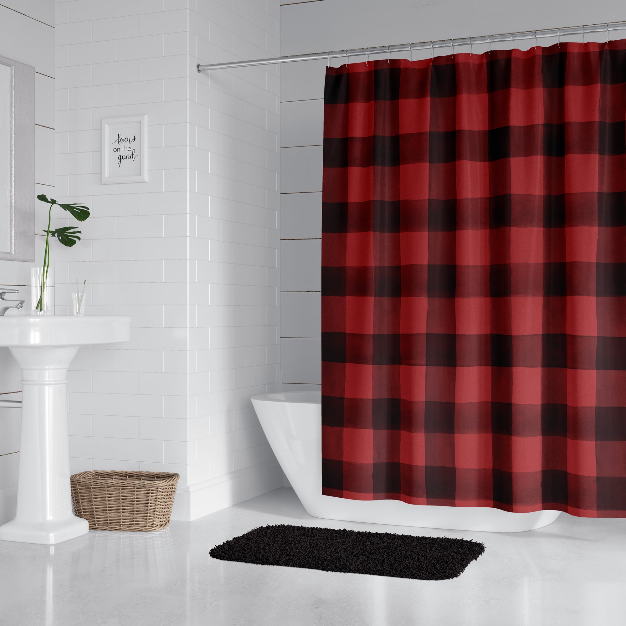 Red Shower Curtains Decor Made Custom Decormadecustom