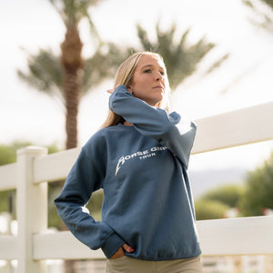 HORSE GIRLS TOUR Sweatshirt | Marine