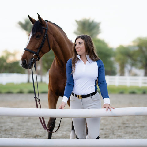 The 'SLOAN' Competition Top | Classic Navy