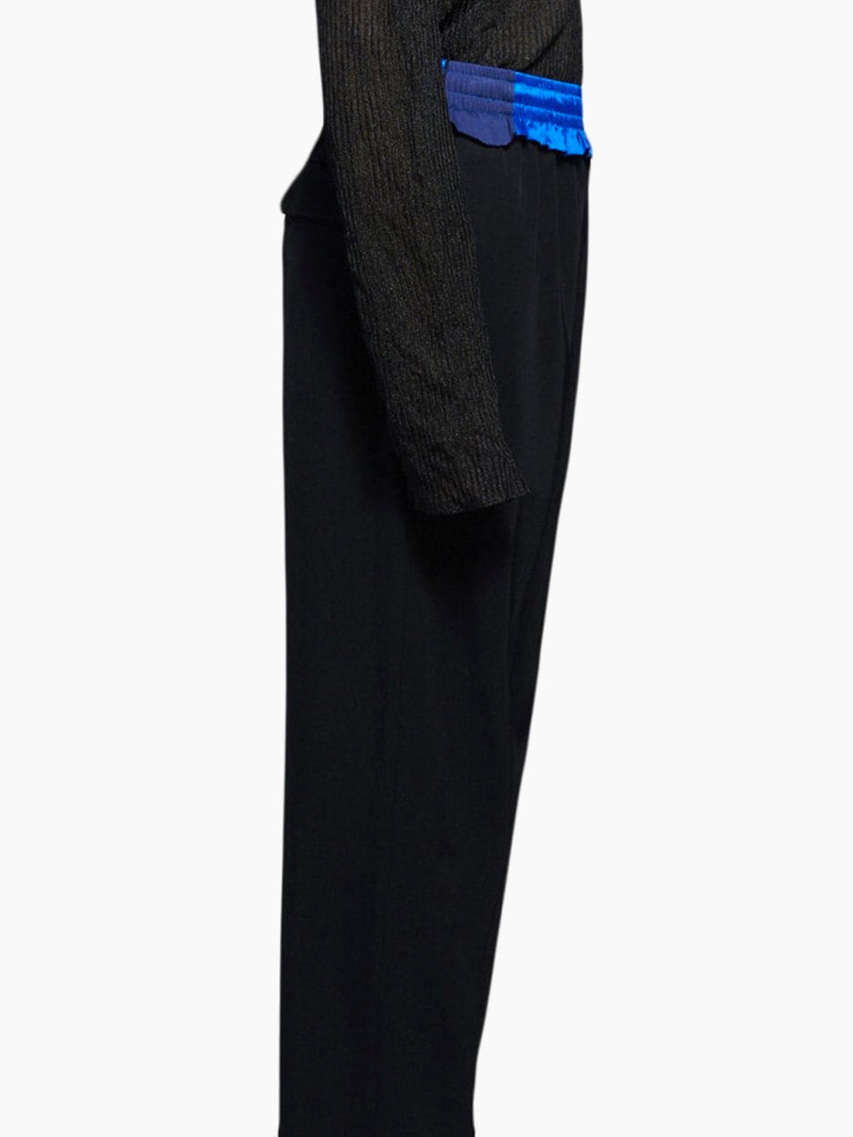 Balenciaga SS21 Jogger Waistband Tailored Fluid Pants