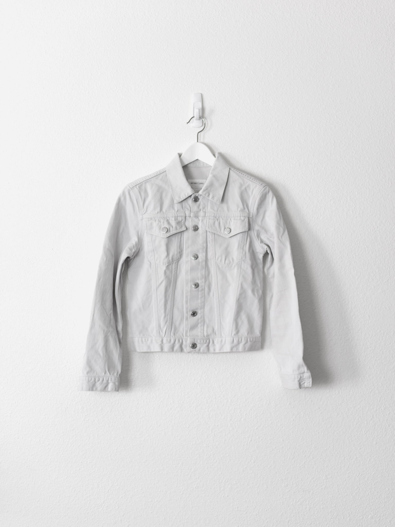 Helmut Lang 90s Silk Denim Jacket – HUIBEN