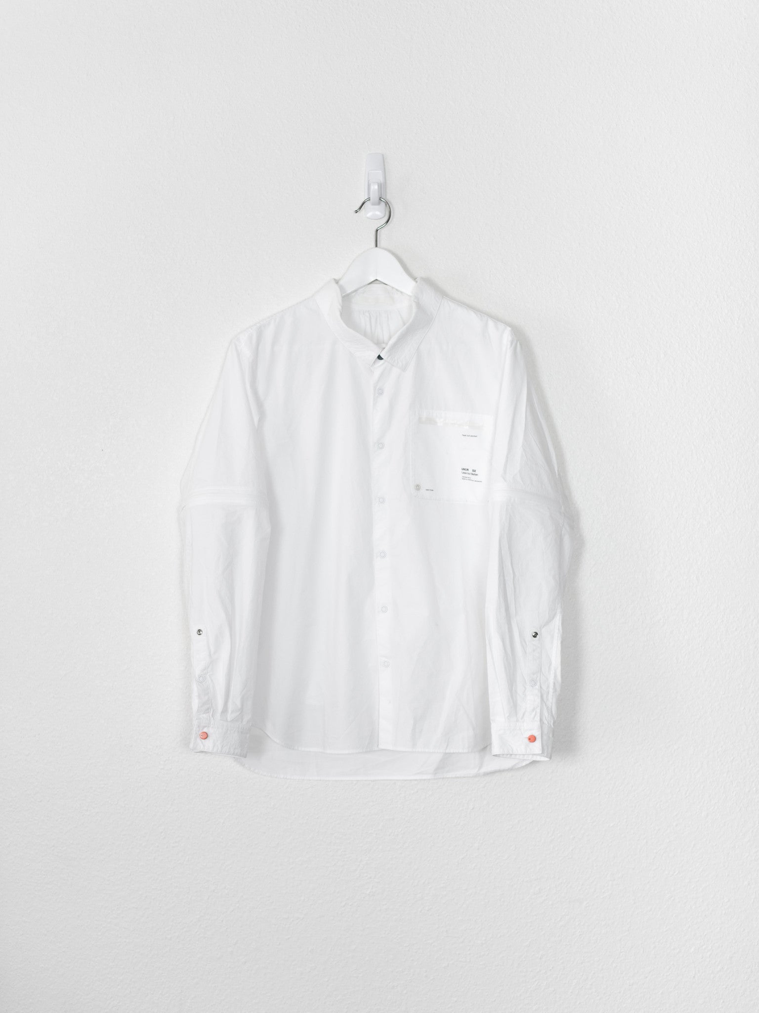 Undercover SS10 Less But Better Convertible Sleeve Shirt – HUIBEN