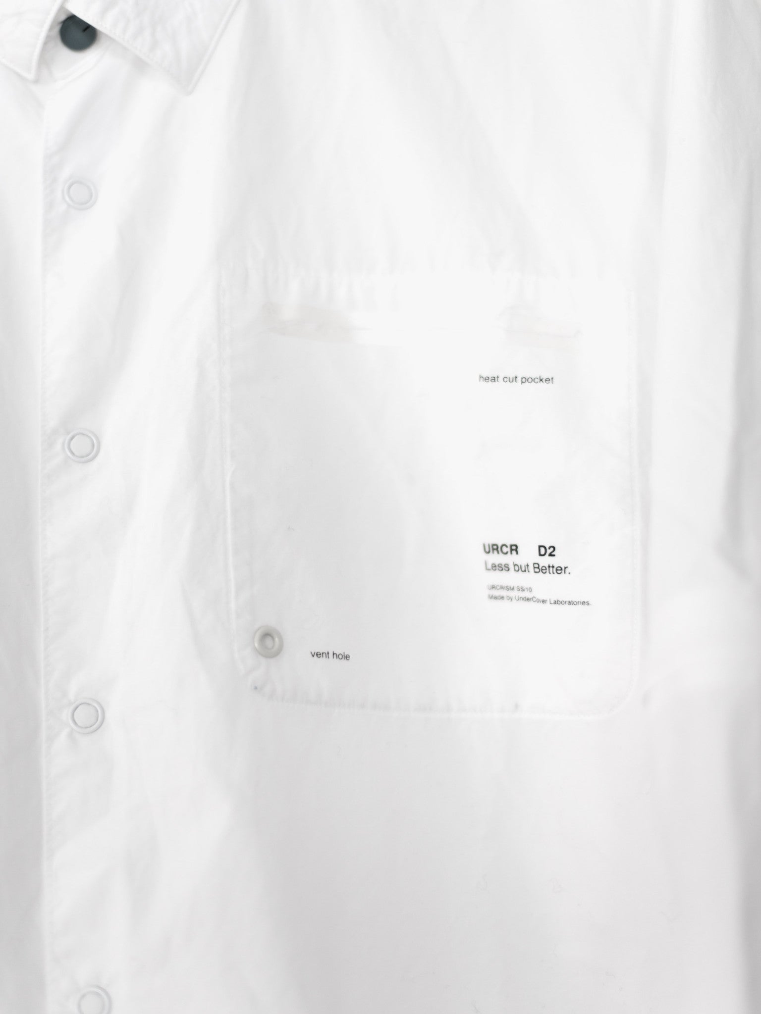 Undercover SS10 Less But Better Convertible Sleeve Shirt – HUIBEN